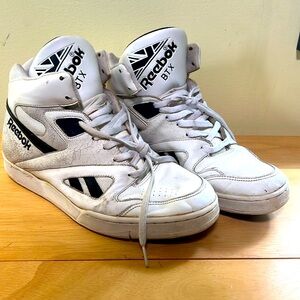 Vintage 1980s Reebok BTX Mens Shoes High Top Size 12